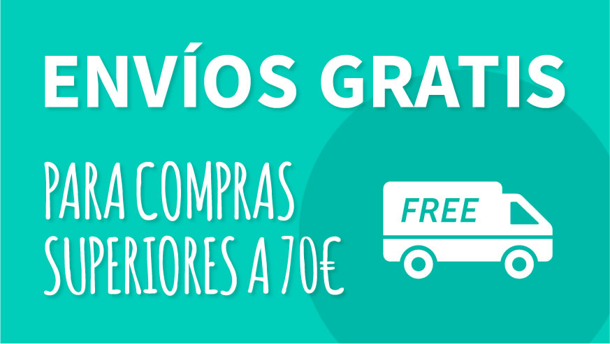 Envíos Gratis para compras superiores a 70 €