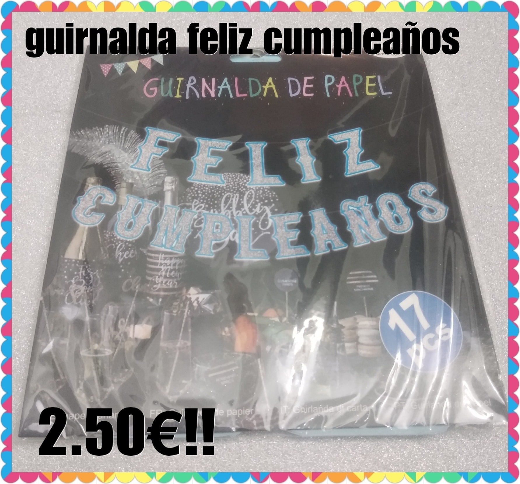 guirnalda feliz cumpleaños