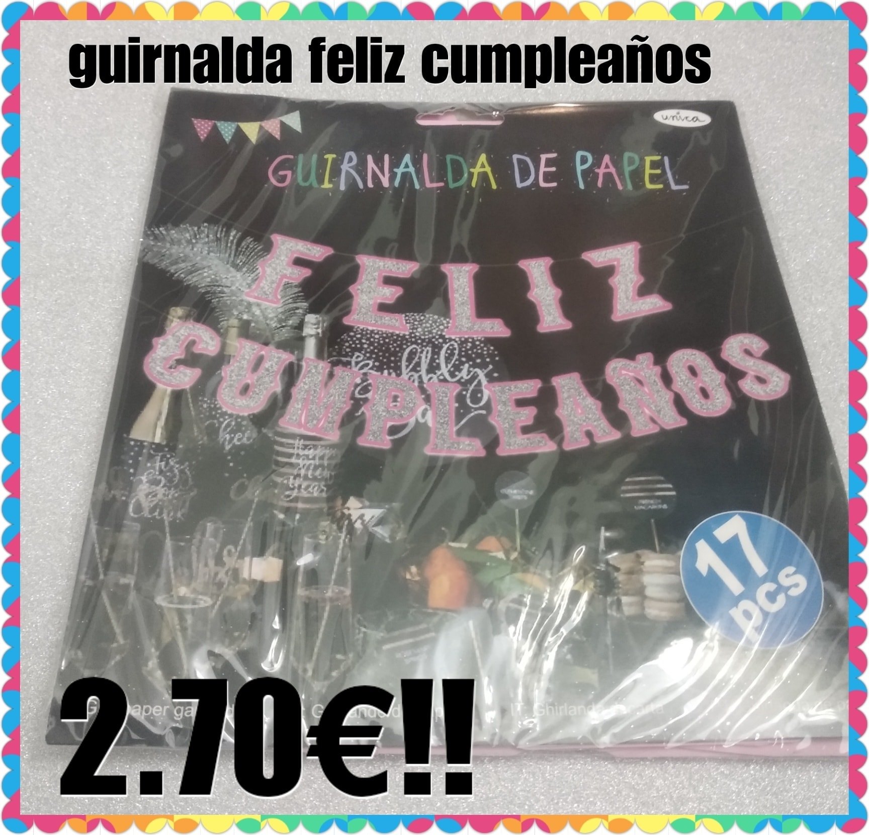 guirnalda feliz cumpleaños