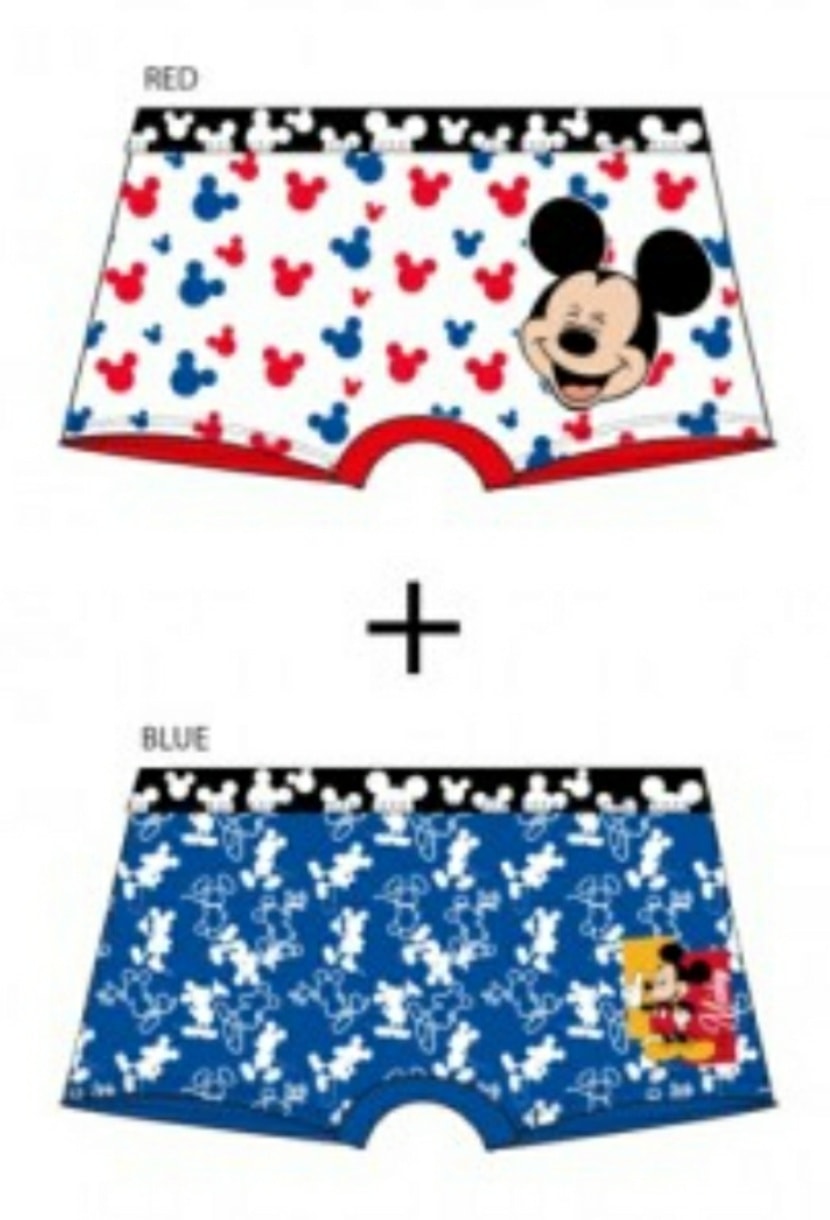 calzoncillos boxer mickey