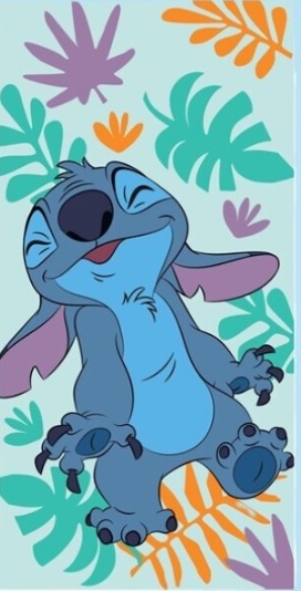 toalla stitch algodon