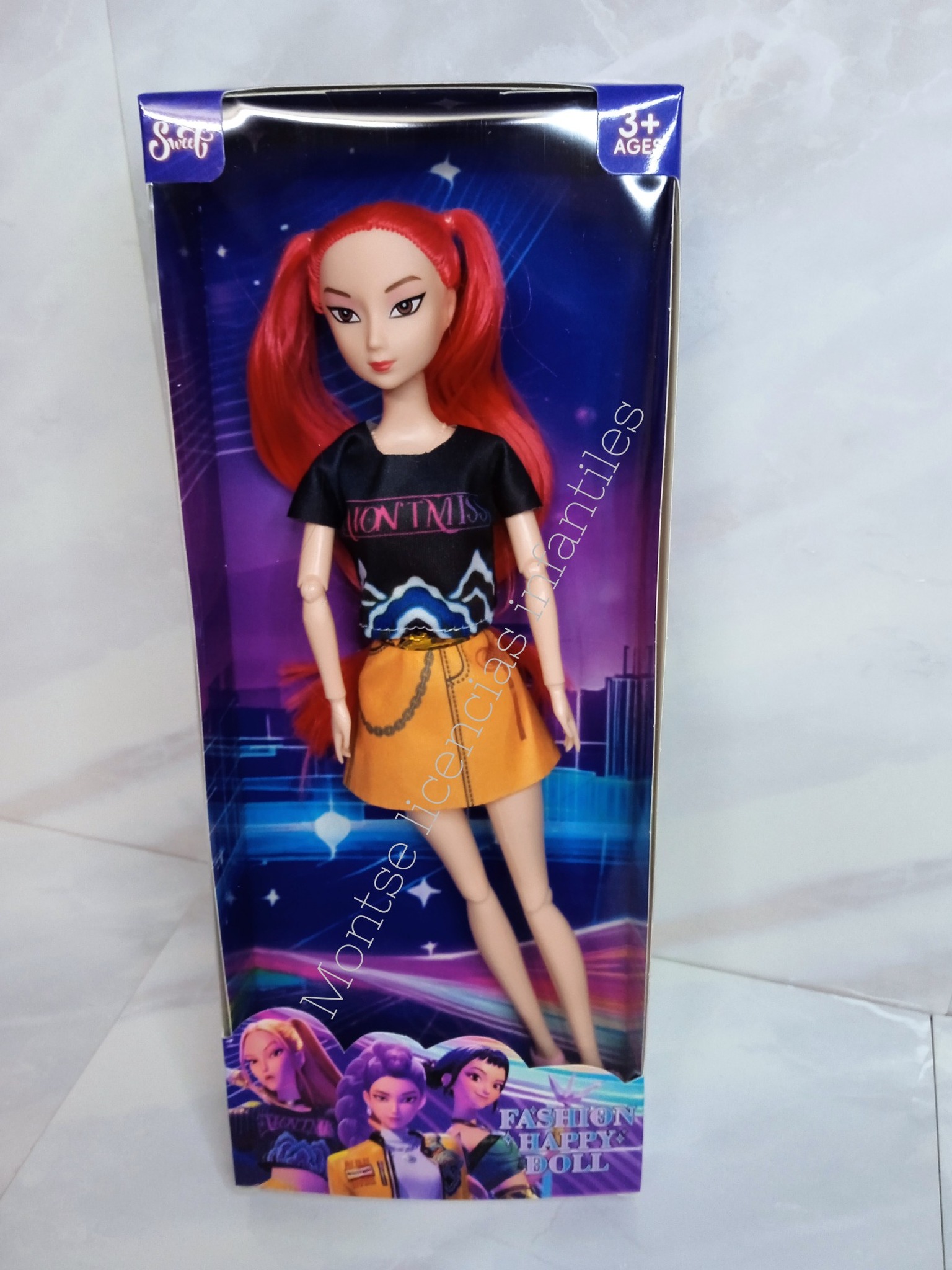 muñeca con musica mira k pop