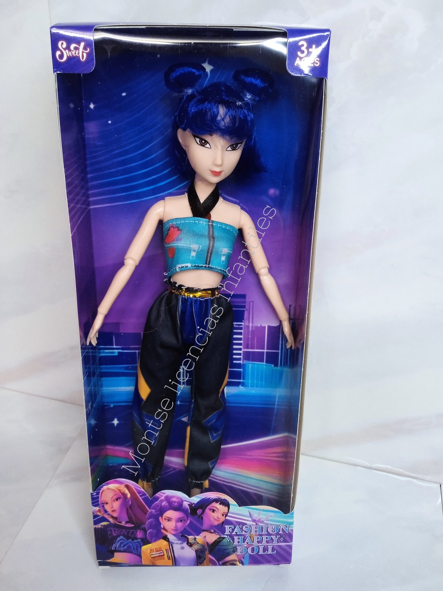 muñeca con musica zoey k pop