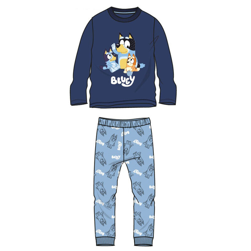 pijama algodon bluey