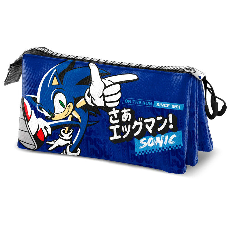 estuche triple sonic