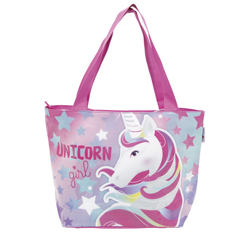 bolsa playa unicornio