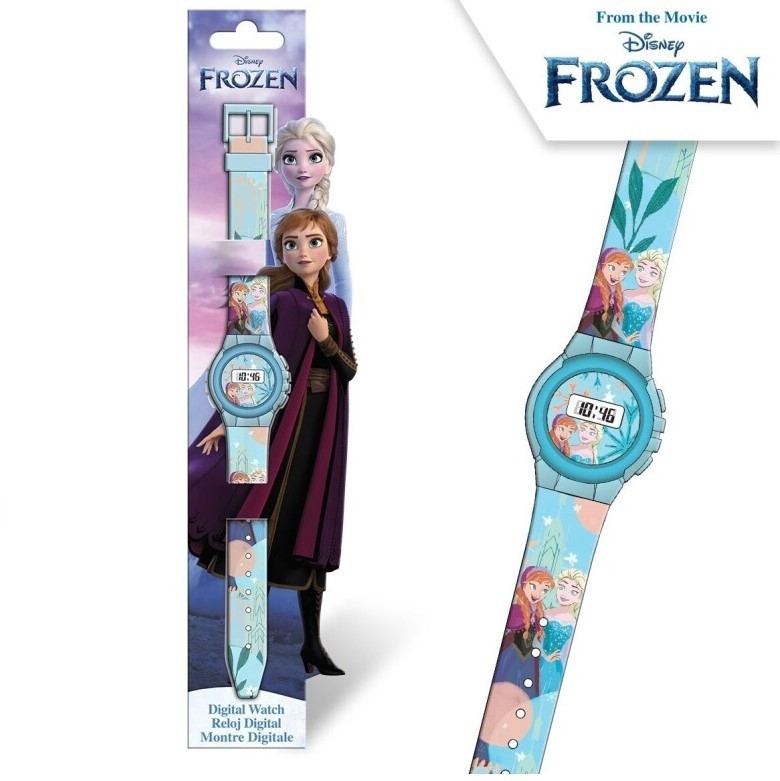 reloj digital frozen