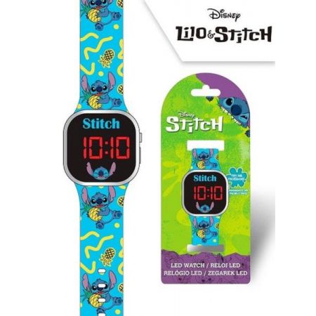 reloj led stitch