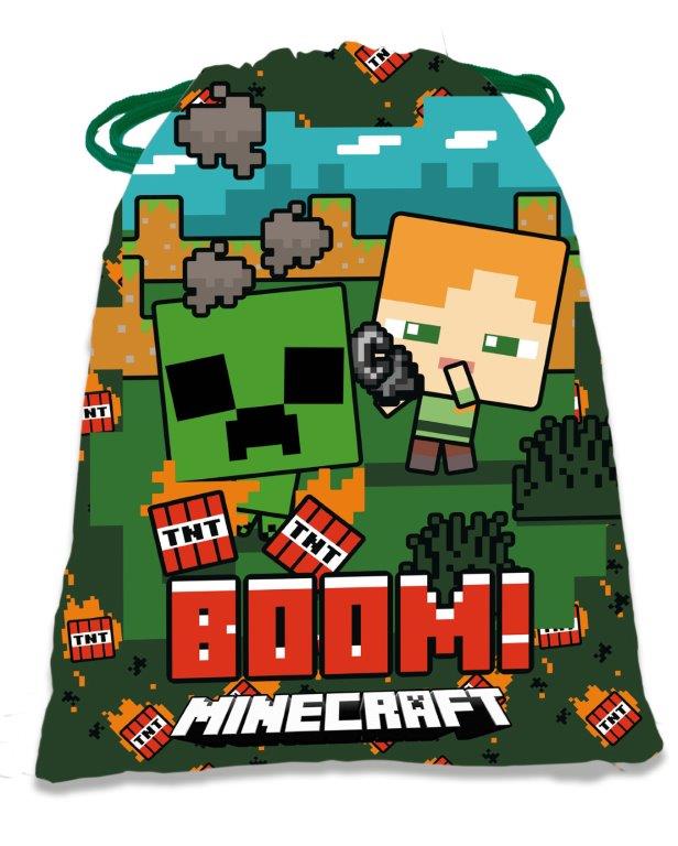 bolsa saco minecraft