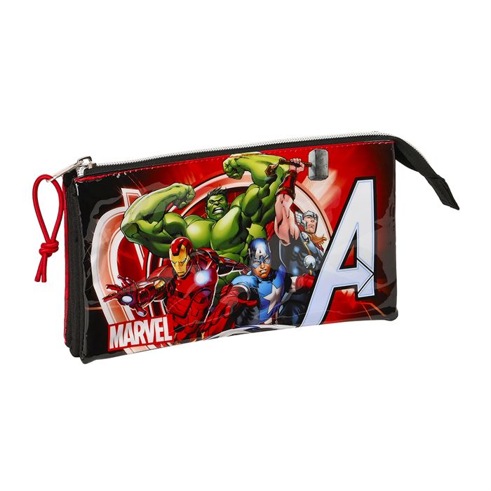 estuche triple vengadores/avengers