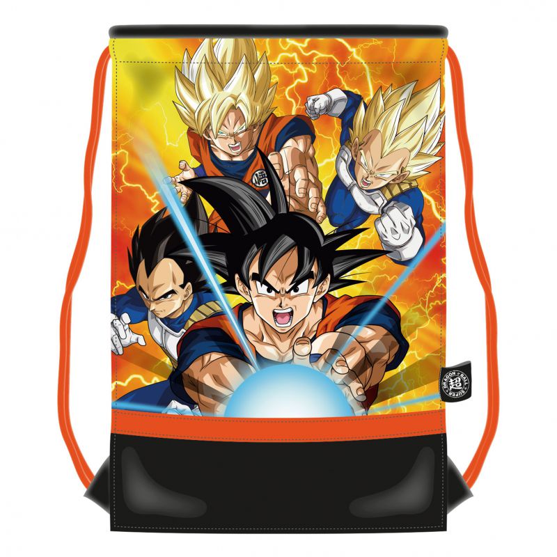 saco mochila premium dragon ball