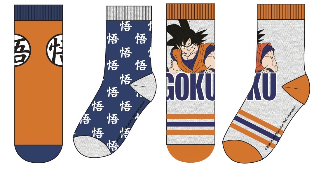 calcetines dragon ball