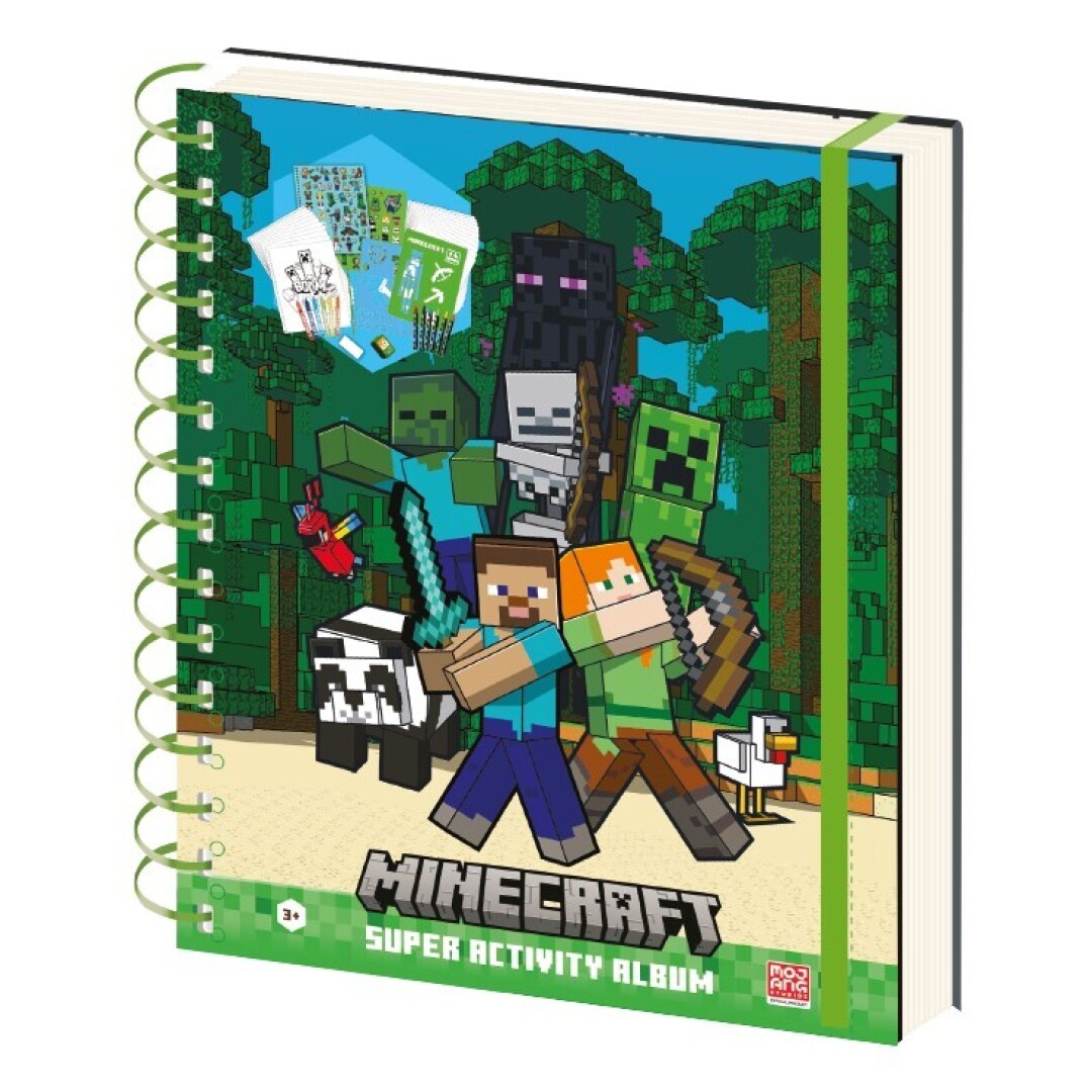 album actividades minecraft