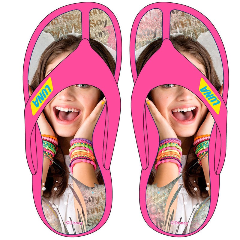 chanclas soy luna