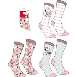 pack calcetines adultos snoopy