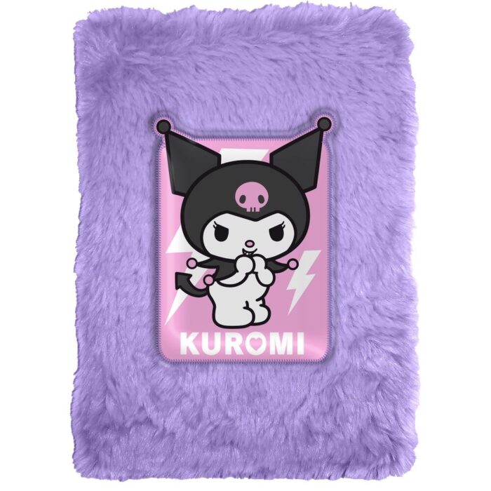 cuaderno peluche kuromi