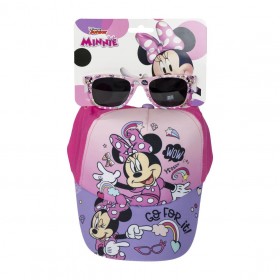 gorra con gafas de sol minnie