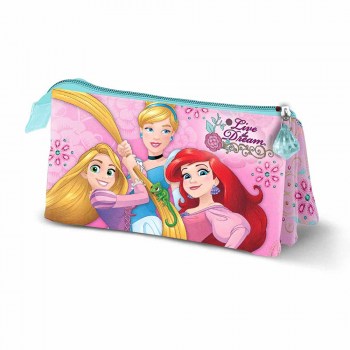 estuche triple princesas