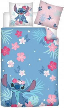 juego funda nordica+funda cojin algodon  stitch