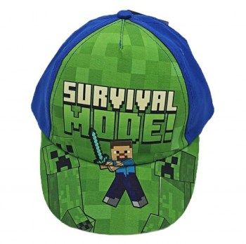gorra minecraft