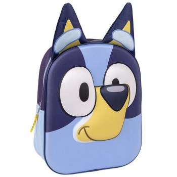 mochila 3D con orejas bluey 