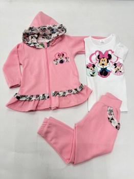 conjunto 3 piezas minnie