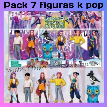 pack 7 figuras k pop
