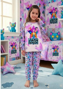 pijama tejido polar k pop