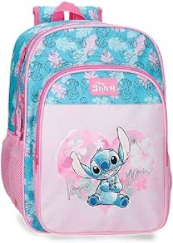 mochila doble adapt.carro stitch 40cm.