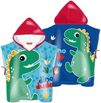 poncho dinosaurio