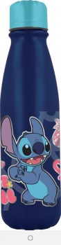 botella aluminio stitch