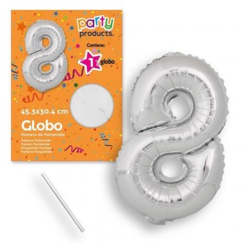 globo poliamida numero 8