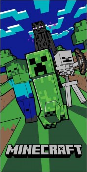 toalla algodon minecraft