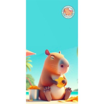 toalla capybara