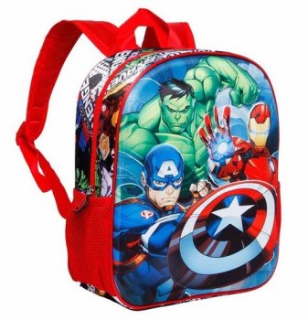 mochila 3D vengadores/avengers