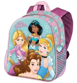 mochila 3D princesas