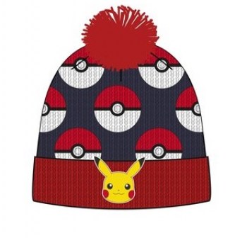 gorro lana pokemon