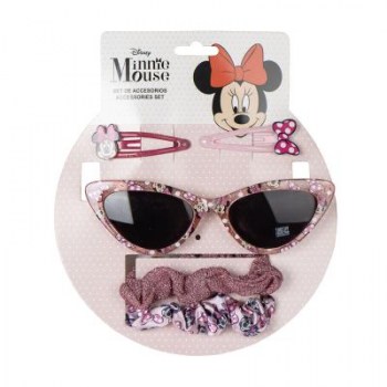 set gafas de sol con accesorios de pelo minnie