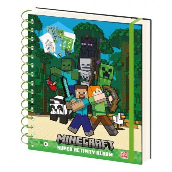 album actividades minecraft