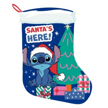 calcetin navidad stitch disney