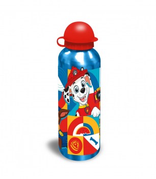 botella cantimplora aluminio patrulla canina