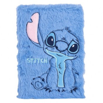 cuaderno tapa peluche stitch disney