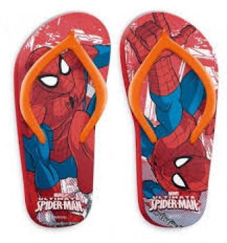 chanclas spiderman