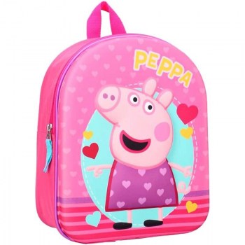 mochila 3D peppa pig