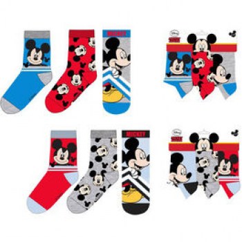 pack 3 calcetines mickey