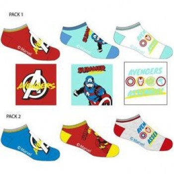 calcetines tobilleros vengadores/avengers