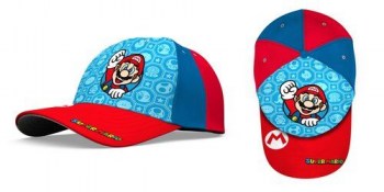 gorra algodon super mario