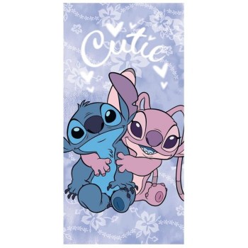 toalla stitch algodon