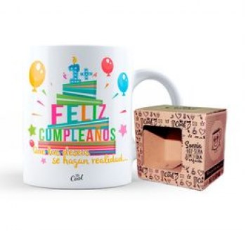 taza FELIZ CUMPLEAÑOS