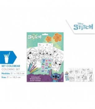 pack colorear stitch disney
